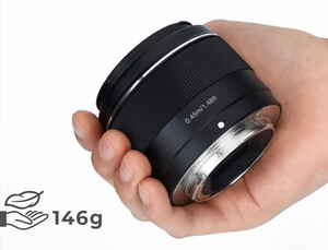 Yongnuo 50mm f/1.8 S DA DSM II APS-C Sony E Mount Uyumlu Otofokus Prime Lens - Thumbnail