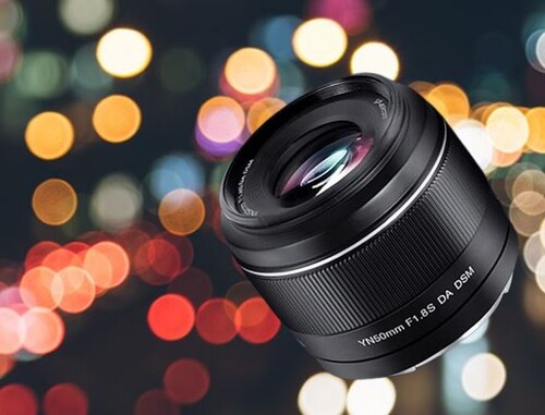 Yongnuo 50mm f/1.8 S DA DSM II APS-C Sony E Mount Uyumlu Otofokus Prime Lens