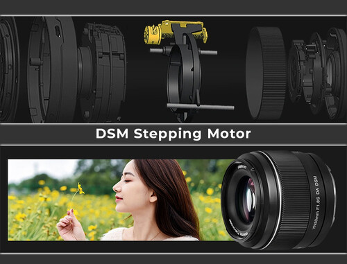 Yongnuo 50mm f/1.8 S DA DSM II APS-C Sony E Mount Uyumlu Otofokus Prime Lens
