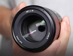 Yongnuo 56mm f/1.4S DA DSM WL Pro Otofokus Lens (Sony E) - Thumbnail