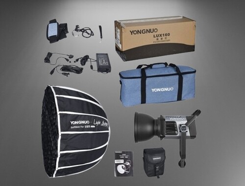 Yongnuo LUX160 Bi-Color 180W COB LED Video Işığı Kit