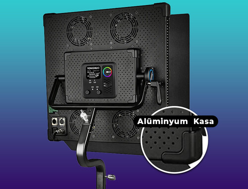Yongnuo P360 Pro Max 2000-10000K DMX Kontrollü 360W RGB Pro LED Video Işığı