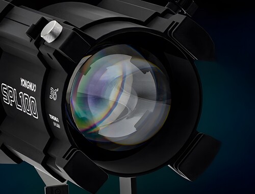Yongnuo SPL100 Spotlight Lensli Gobo Seti - Optik Şekillendirici