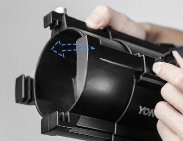 Yongnuo SPL100 Spotlight Lensli Gobo Seti - Optik Şekillendirici