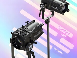 Yongnuo SPL100 Spotlight Lensli Gobo Seti - Optik Şekillendirici - Thumbnail