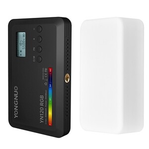 Yongnuo - Yongnuo YN120 RGB 2500-9900K Dahili Bataryalı Mobil Vlog LED Işık (1)