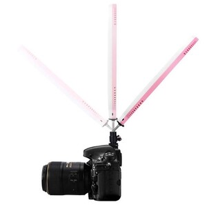 Yongnuo YN128 Bi-Color Ring LED Işık (Pembe) - Thumbnail