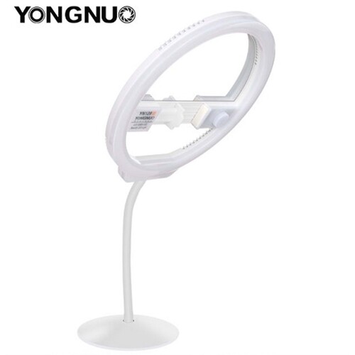Yongnuo YN128 II Aynalı Bi-Color Ring LED Işık-Beyaz Kasa