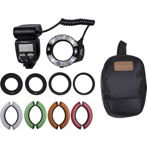 Yongnuo YN14-EX II Canon Uyumlu Makro Ring Flaş