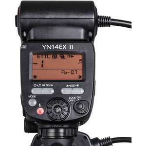 Yongnuo YN14-EX II Canon Uyumlu Makro Ring Flaş - Thumbnail