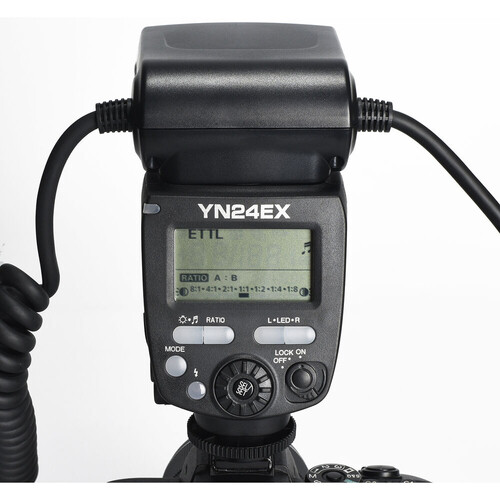 Yongnuo YN24-EX TTL Sony Uyumlu Macro Ring Twin Flaş
