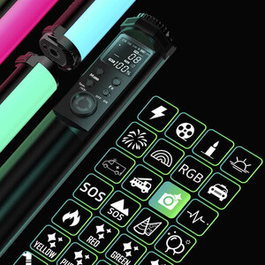 Yongnuo YN30 Soft 2000-1000K RGB 30cm Tüp LED Işık - Thumbnail
