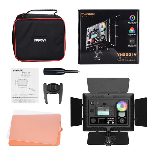 Yongnuo YN300-IV Bi-Color RGB LED Işık Standart Kit