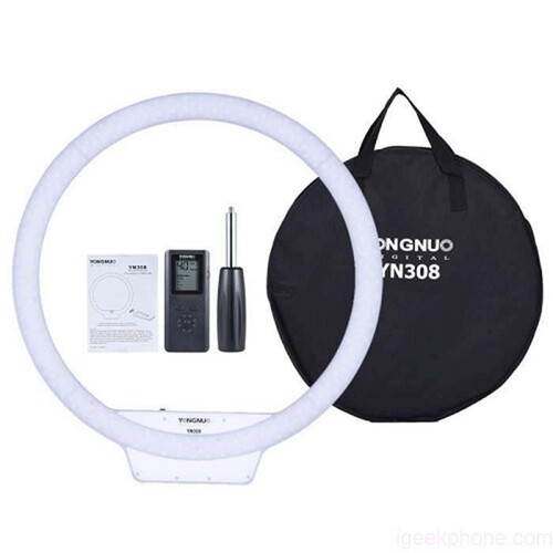 Yongnuo YN308 Bi-Color Ring LED Işık Standart Kit