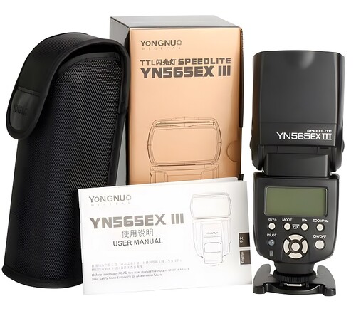 Yongnuo YN565-EX III C TTL Tepe Flaşı (Canon)