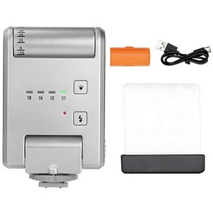 Yongnuo - Yongnuo YN6 Micro Bataryalı Universal Tepe Flaşı (Gümüş) (1)