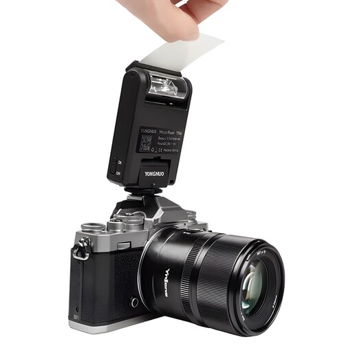 Yongnuo YN6 Micro Bataryalı Universal Tepe Flaşı (Siyah)
