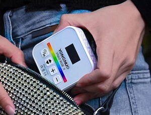 Yongnuo YN60-RGB II Dahili Bataryalı Mobil LED Işık - Beyaz Kasa - Thumbnail