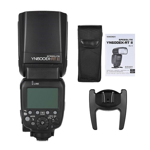 Yongnuo YN600EX-RT II Canon Uyumlu HSS TTL Tepe Flaşı