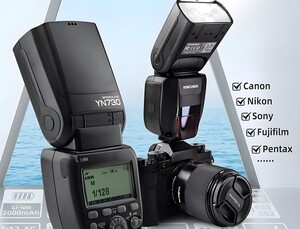 Yongnuo YN730 Bataryalı Universal Tepe Flaşı - Thumbnail