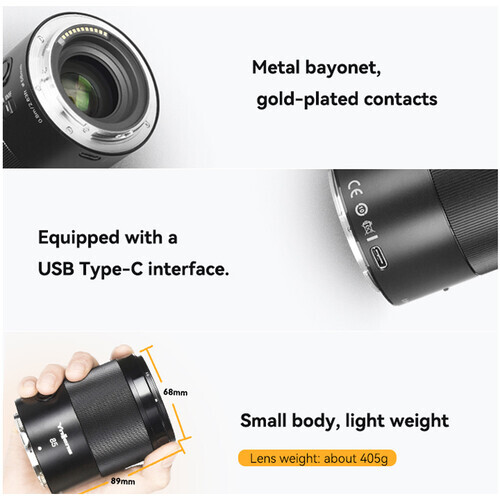 Yongnuo YN85mm f/1.8Z DF DSM Prime Lens (Nikon Z Mount)