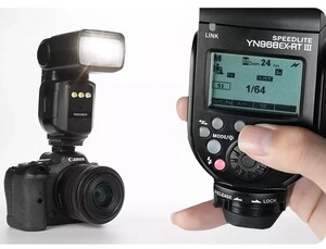Yongnuo YN968-EX RT III C TTL Tepe Flaşı TTL (Canon) - Thumbnail