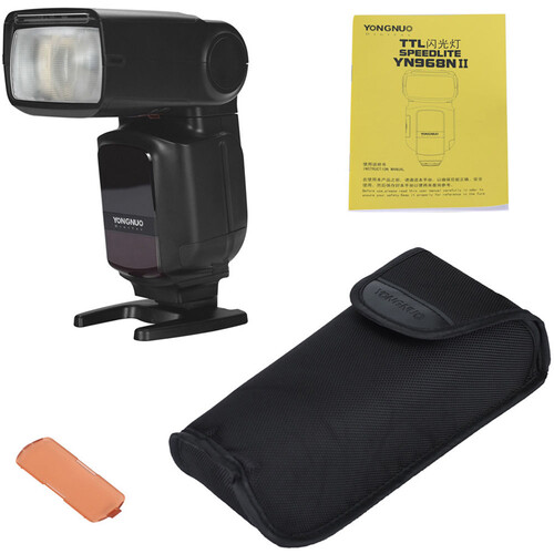 Yongnuo YN968N II Nikon Uyumlu Dahili Led HSS TTL Tepe Flaşı