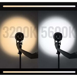 Yongnuo YNLUX100 100W Bi-Color COB LED Işık-Siyah Kasa - Thumbnail