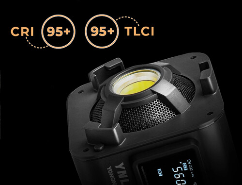 Yongnuo YNLUX100 100W Bi-Color COB LED Işık-Siyah Kasa