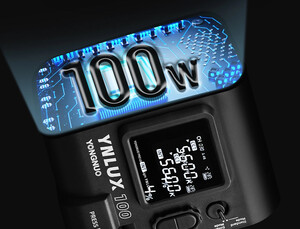 Yongnuo YNLUX100 100W Bi-Color COB LED Işık-Siyah Kasa - Thumbnail