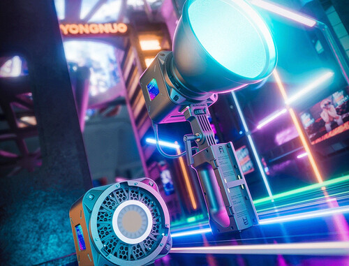 Yongnuo YNLUX100 RGB 120W COB LED Işık Kit