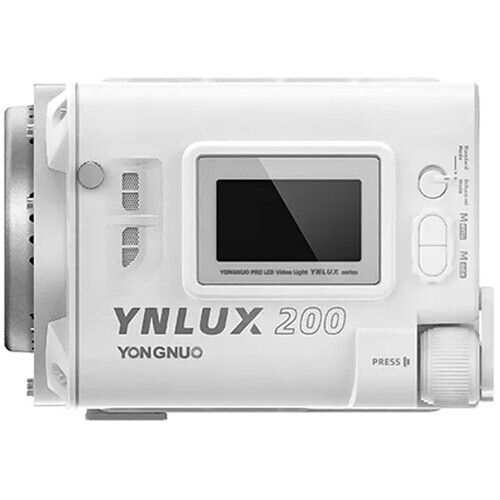 Yongnuo YNLUX200 2700-6500K 200W COB Led Işık (Beyaz)