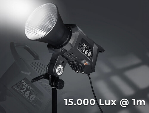 Yongnuo YNRAY260 DMX Kontrollü 250W Bi-Color COB LED Işık Kit