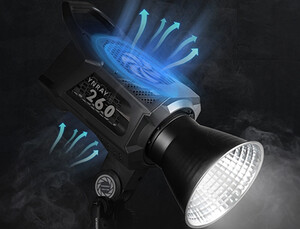 Yongnuo YNRAY260 DMX Kontrollü 250W Bi-Color COB LED Işık Kit - Thumbnail