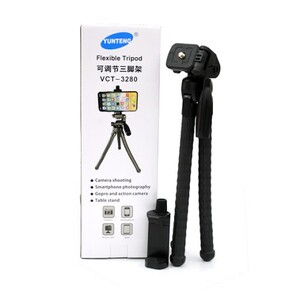 Yunteng VCT-3280 Esnek Bacaklı Ayarlanabilen Masa Tripotu - Thumbnail