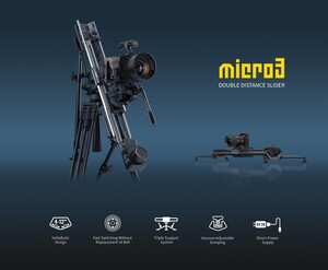 Zeapon Micro3 E1000 PONS PT Kit: Motorized Micro3 E1000+PONS PT Motorized Pan Head - Thumbnail