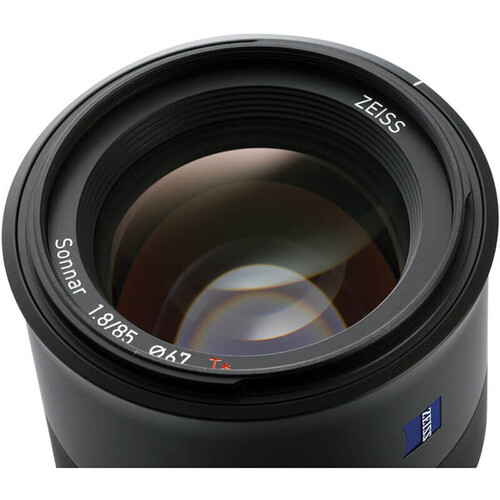Zeiss Batis 85mm f/1.8 Sonnar Full Frame Sony E Mount Lens
