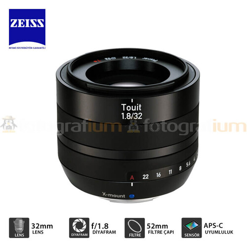 Zeiss Touit 32mm f/1.8 Aynasız Fotoğraf Makinesi Lens