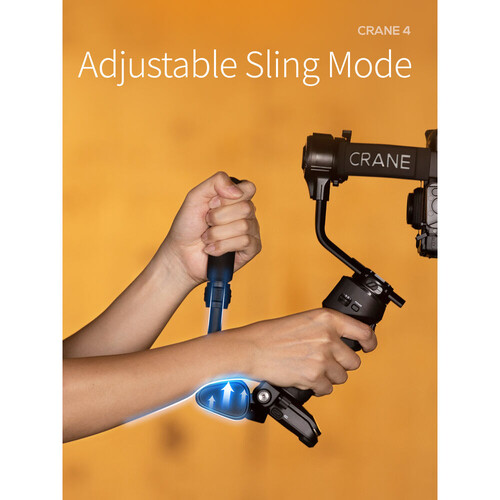 Zhiyun CRANE 4 3 Eksenli El Gimbalı
