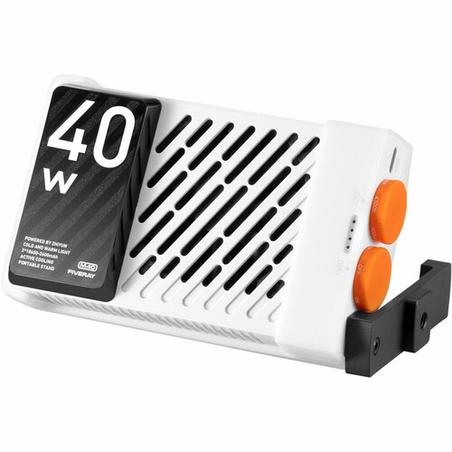 Zhiyun Fiveray M40 Combo 40W Bi-Color Kamera Üstü LED Işık ( 2700K-6200K, 14000Lux )