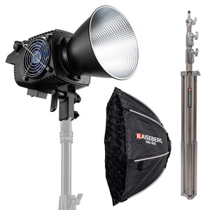 Zhiyun - Zhiyun MOLUS B500 Bi-Color LED + KRL-90s Tekli Işık Kiti