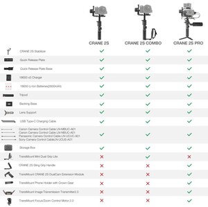 Zhiyun-Tech CRANE 2S PRO Kit - Thumbnail
