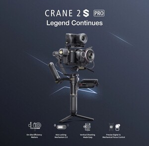 Zhiyun-Tech CRANE 2S PRO Kit - Thumbnail