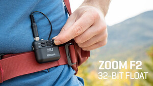 Zoom F2-BT Bluetooth Yaka Mikrofonu ve Ses Kayıt Cihazı - Thumbnail