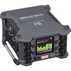 Zoom - Zoom F6 Çok Kanallı Alan Kaydedici (6 Girişli)