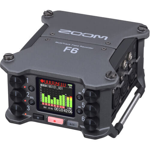 Zoom F6 Çok Kanallı Alan Kaydedici (6 Girişli)