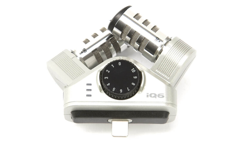 Zoom IQ6 Stereo Kayıt Mikrofonu