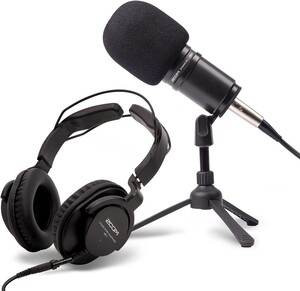 Zoom ZDM-1PMP Podcast Mikrofon Paketi - Thumbnail